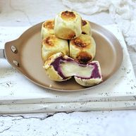 爆浆紫薯仙豆糕