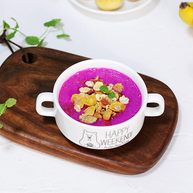 火龙果香蕉奶昔