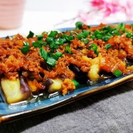 肉末蒸茄子