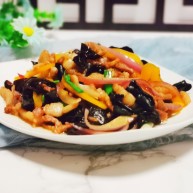 木耳炒肉丝