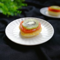 百变水果酸甜猕猴桃夹黄金馒头