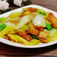 白菜炒豆腐