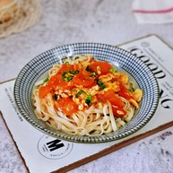 西红柿鸡蛋拌面