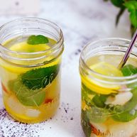 薄荷柠檬荔枝饮