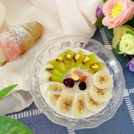 微波炉香蕉牛奶燕麦