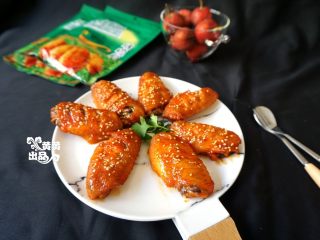 13、【吮指鸡翅】舌尖上的美味儿,成品图