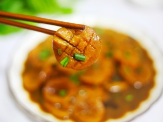 15、比肉还好吃的蚝油杏鲍菇,来，吃一口。