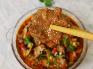 18、青花椒豉汁蒸排骨,有没有馋到你呢？吃剩下的汤汁用来下面条，也是超级好吃哦！也可以用来烧豆腐哦！