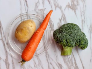 1、咖喱蔬菜,准备食材