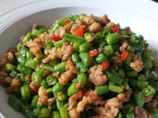 14、肉沫豆角,成品