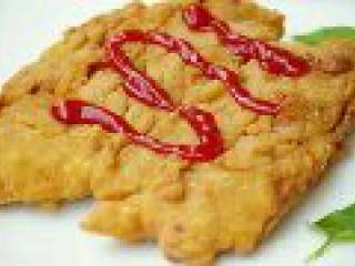 8、香酥炸鸡排,可以整块撕着吃。