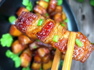 13、啤酒五花肉,成品图