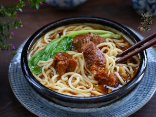 16、好看更好吃的红烧牛肉面,想吃吗？