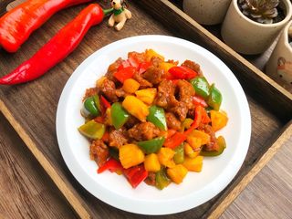 21、菠萝咕噜肉,成品图二