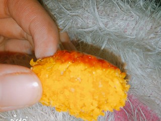 13、鸡米花,配上自己喜欢的酱料 好吃～