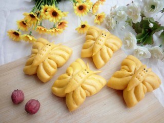 19、蝴蝶馒头,漂亮的蝴蝶出锅了????????????