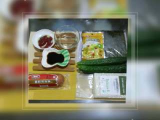 1、寿司,准备好所需的食材