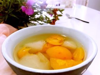 10、雪梨枇杷羹，咳嗽时的一味良药,大自然赐予的良药。