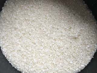 1、糍饭团,糯米适量