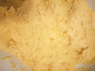 10、招蜂引蝶～花样馒头,发酵好的面团，有明显的蜂窝组织