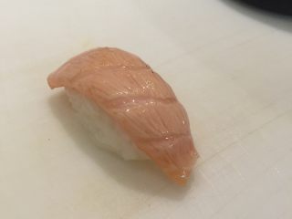 5、       nighili,喷到鱼片上去 