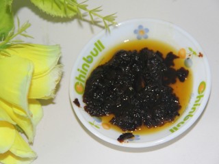 12、土豆泥拌饭,这是炸好的豆瓣酱