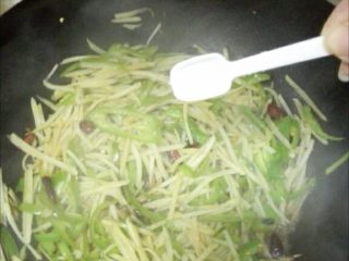 10、青椒土豆丝,加糖