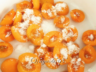 3、杏酱,用白糖腌制杏肉