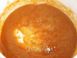 7、杏酱,煮到黏稠