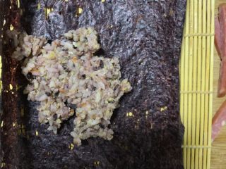 8、紫米寿司,均匀