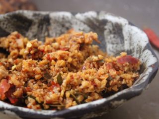 11、香辣蘑菇酱,完成