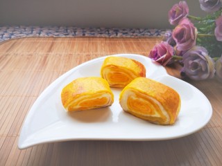 16、双色厚蛋烧,成品展示