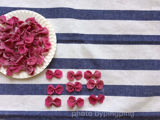 15、自制火龙果面,成品图