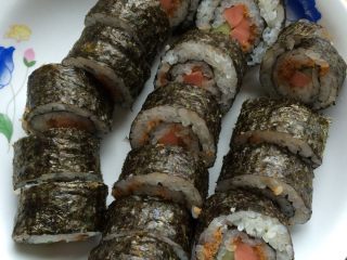 6、招牌寿司,摆盘！