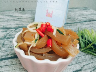 16、凉拌猪皮,成品