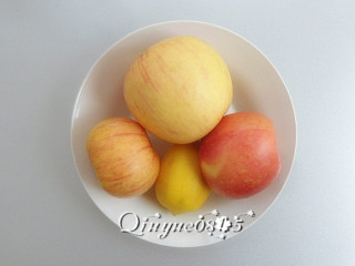 1、苹果酱,准备食材