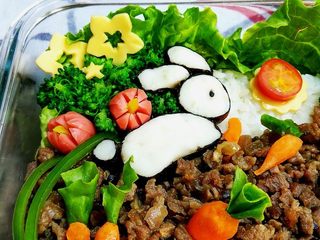 18、小兔子拔萝卜—儿童营养便当,细节图