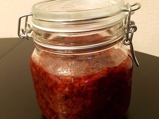 30、鲜虾瑶柱酱(详细版),做好的鲜虾瑶柱酱可以在常温下放几天再吃,会更入味哦。