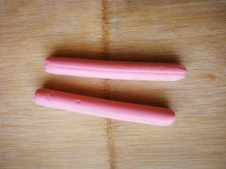 4、花朵寿司【蓝色系】,用这种的火腿肠