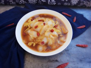 17、素菜也疯狂～醋溜白菜,成品，很下饭