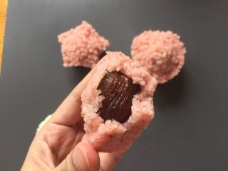 16、定胜糕,咬开好饱满的馅哦。