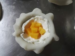 12、雪媚娘,加入芒果或者奥利奥