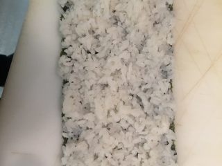 1、    寿司 龙卷,铺上饭