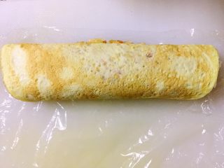 22、培根胡萝卜鸡蛋卷饭团,全部卷好后