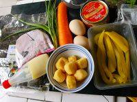 1、一口稻荷寿司,准备材料