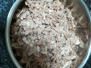 11、又见肉松,撕好的肉