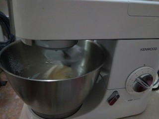 3、迷你巨无霸汉堡包～汉堡胚制作～,厨师机2.5档10分钟