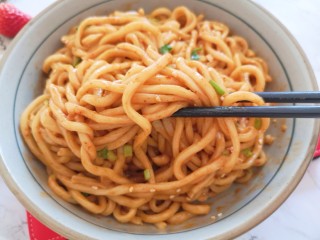 15、麻酱凉面,准备开吃啦!