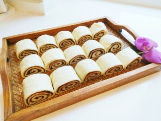 15、豆沙卷,成品图