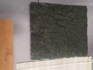 3、寿司????,寿司帘和海苔